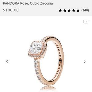 PANDORA Rose Ring, Cubic Zirconia